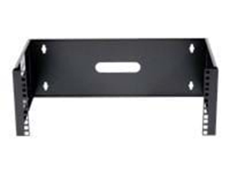 Deltaco Mounting bracket wall mountable RAL 9004 4U 19"