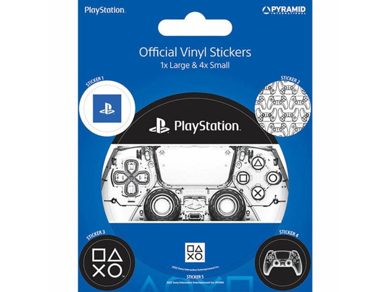Pyramid - PlayStation Stickers