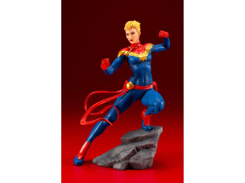 Kotobukiya ARTFX+ Marvel Universe 1/10 Scale Pre-Painted Figure: Captain Marvel