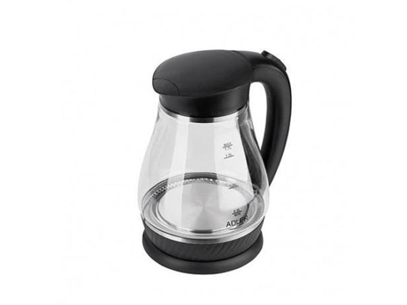 Adler Wasserkocher AD 1274 - Schwarz - 2200 W