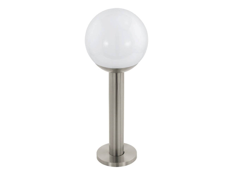 EGLO NISIA-Z garden lamp low stainless steel/white