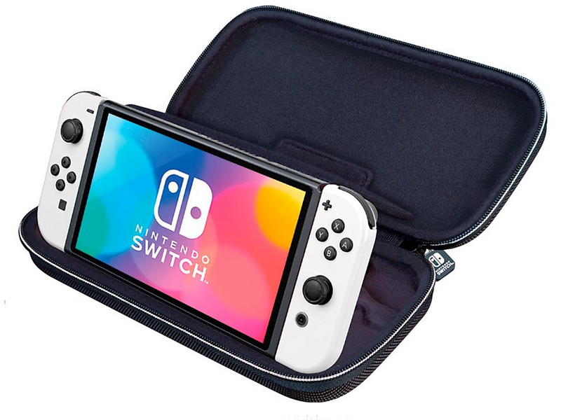 NACON Official Deluxe Travel Case - White (Nintendo Switch) - Nintendo Switch