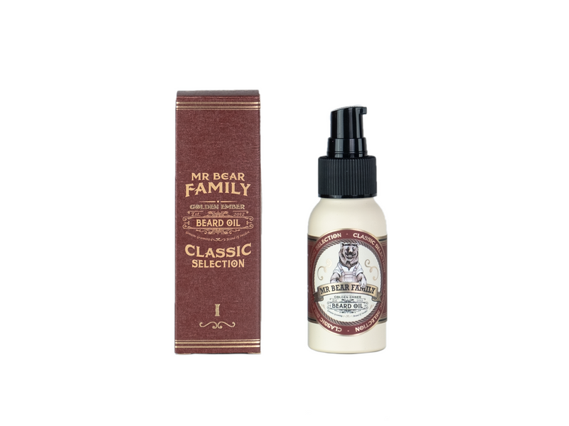 Mr. Bear Beard Brew Oil - Golden Ember - 50ml