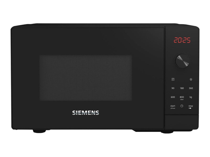 Siemens iQ300 FF023LMB2 - microwave oven - freestanding - black/stainless steel