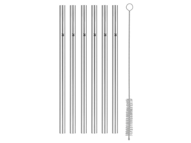 WMF Baric straw 6 pcs. 18 cm  w. brush