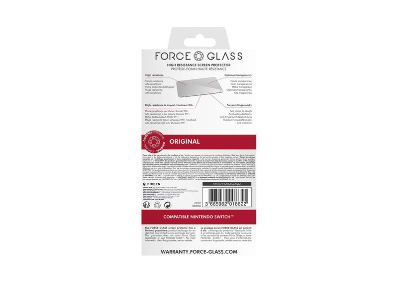 NACON Force Glass Kit - Displayschutzfolie - Nintendo Switch