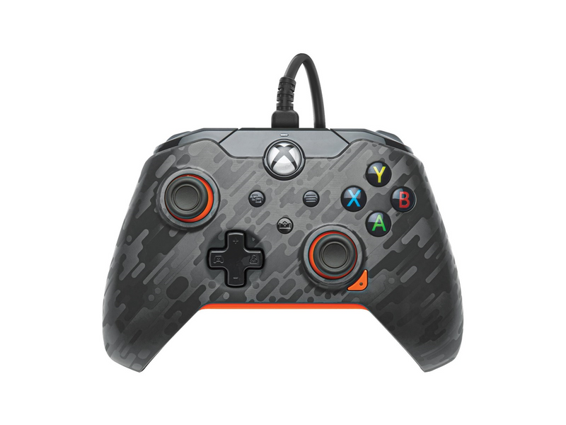 PDP Gaming Wired Controller - Atomic Carbon - Wired Controller - Microsoft Xbox One