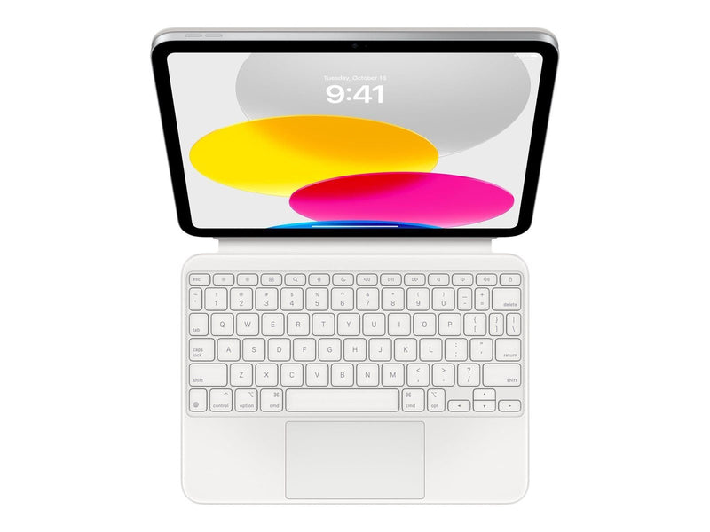 Apple Magic Keyboard Folio for iPad (10th generation) - Swedish - Tastatur & Folio-Set - Swedisch - Weiss