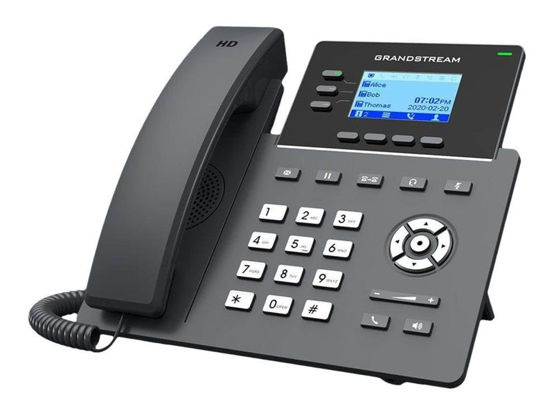 Grandstream GRP2603P - VoIP phone - 5-way call capability