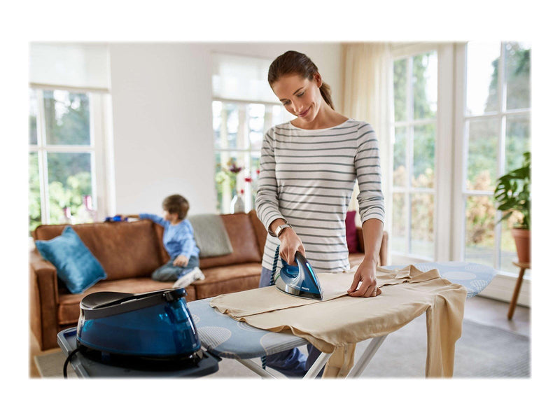 Philips Dampfbügeleisen PerfectCare Compact GC7846 - steam generator iron - sole plate: SteamGlide Plus