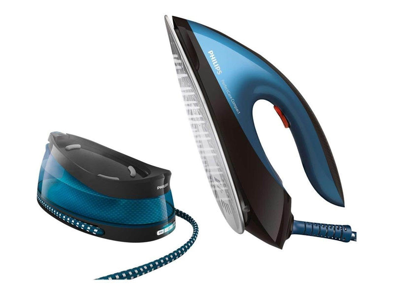 Philips Dampfbügeleisen PerfectCare Compact GC7846 - steam generator iron - sole plate: SteamGlide Plus