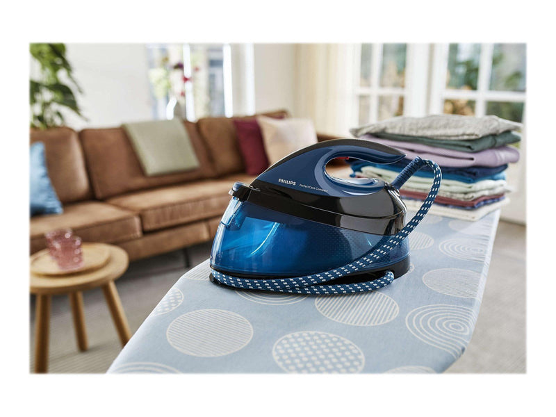 Philips Dampfbügeleisen PerfectCare Compact GC7846 - steam generator iron - sole plate: SteamGlide Plus