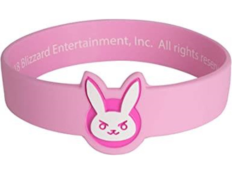 Jinx - Overwatch - D.Va Rubber Band Bracelet (Pink) - Armband