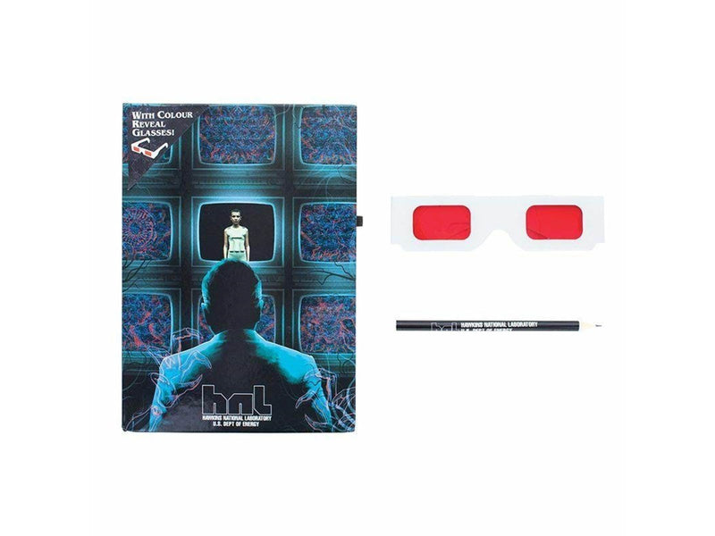 Paladone Stranger Things Hawkins Lab Colour Change Notebook and Pencil