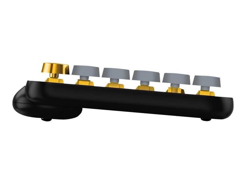 Logitech POP Keys - keyboard - QWERTZ - Swiss - blast - Tastaturen - Schweiz - Gelb