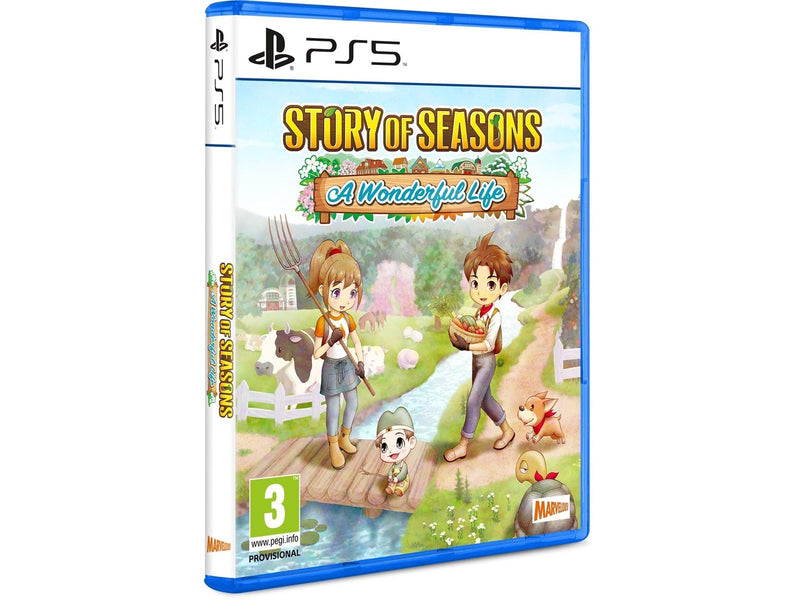 Story of Seasons: A Wonderful Life (Standard Edition) - Sony PlayStation 5 - Virtual Life - PEGI 3