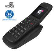 Telekom Speedphone 32 ebenholz, DECT Telefon mit Ladeschale