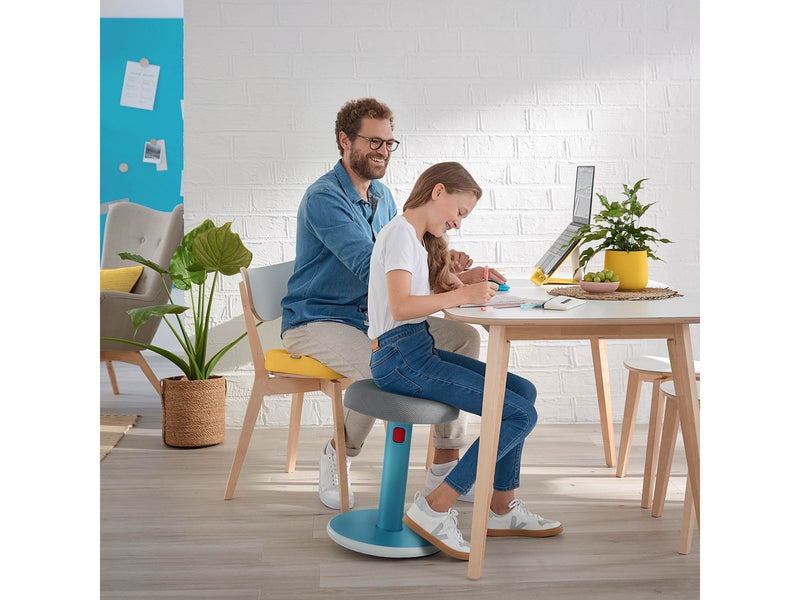Leitz  Ergo Cosy Active Sitz- & Stehhocker 2-in-1 Samtgrau