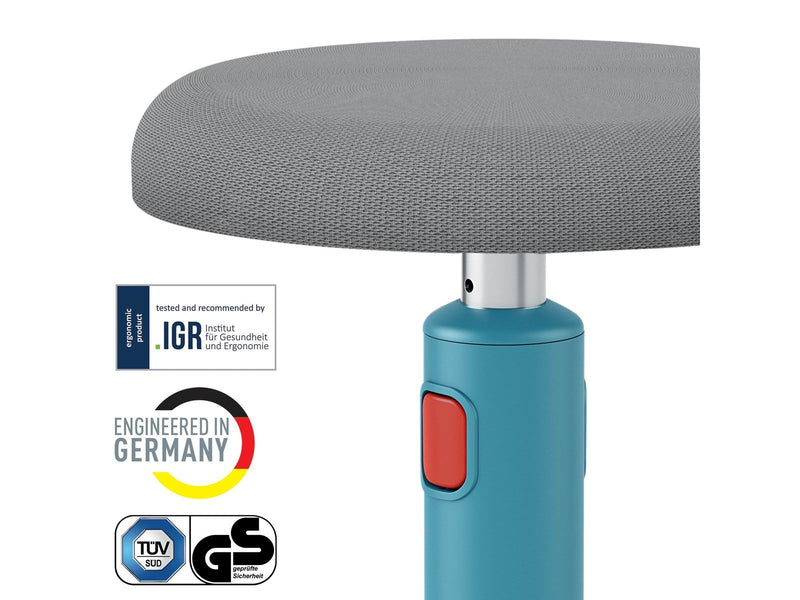 Leitz Ergo Cosy Active Sitz- & Stehhocker 2-in-1, blau