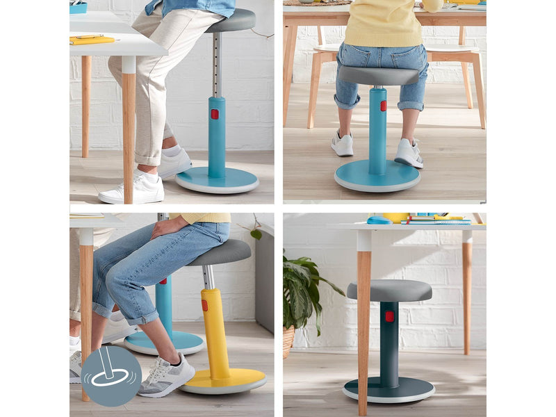 Leitz  Ergo Cosy Active Sitz- & Stehhocker 2-in-1 Warmes Gelb
