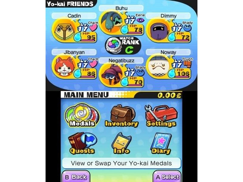 Yo-Kai Watch - Nintendo 3DS - RPG - PEGI 7