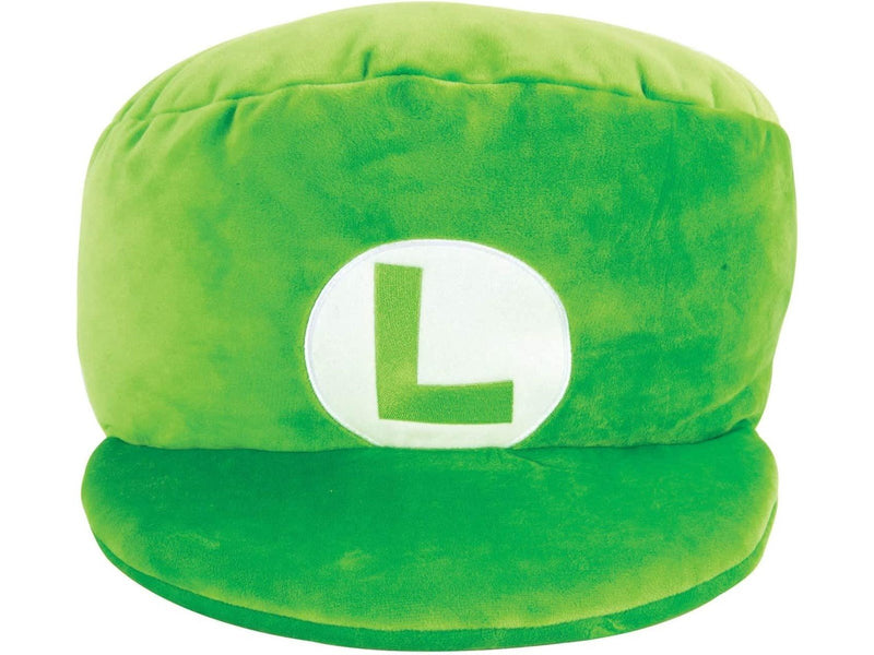 Tomy - Club Mocchi- Mocchi- Super Mario - Luigi's Cap Plush 40cm - Teddybär & Kuscheltier