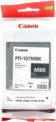 Canon Original PFI-107MBK Druckerpatrone - mattschwarz (6704B001)