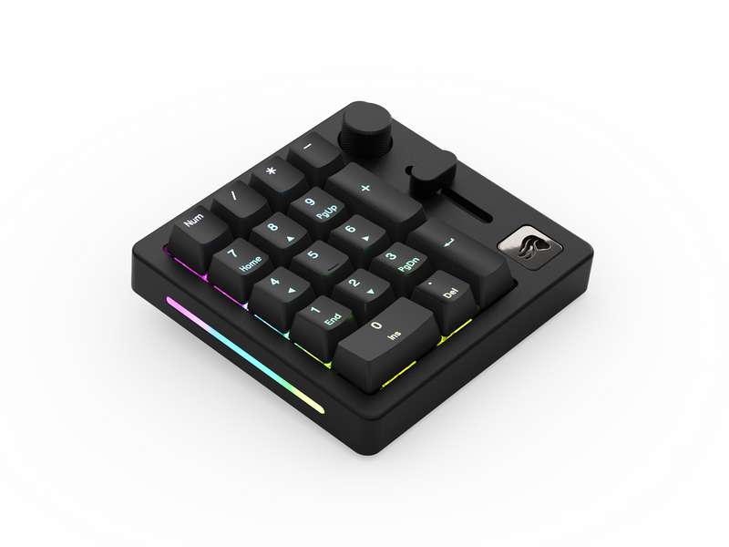 Glorious Numpad - Wireless - Black Slate - Numpad - Universal - Schwarz