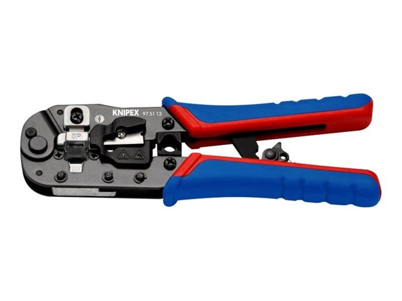 KNIPEX crimp tool - for RJ45 western plugs