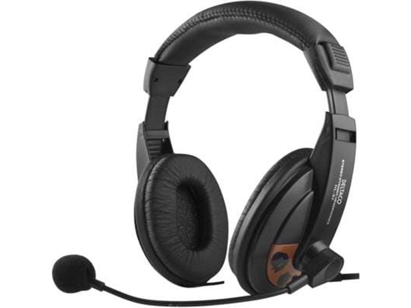 Deltaco Headset HL-56 - Schwarz