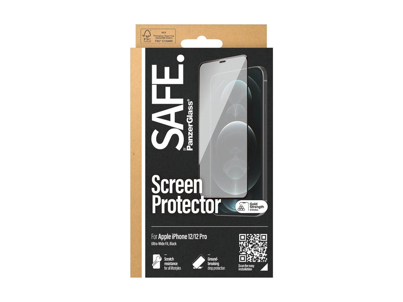 SAFE. by PanzerGlass Screen Protector Apple iPhone 12 | 12 Pro | Edge-to-Edge