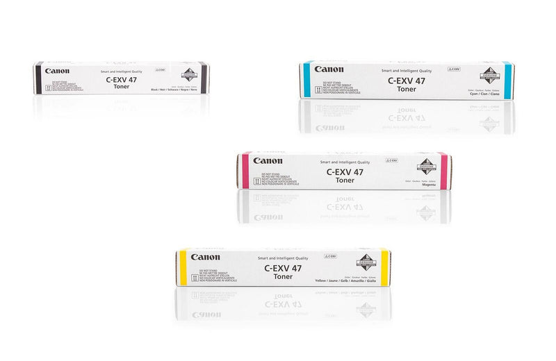 Canon Original Toner C-EXV47 4er-Set schwarz, cyan, magenta, gelb