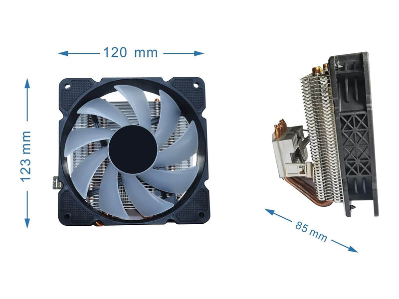 Gembird Huracan X140 - processor cooler - CPU-Luftkühler