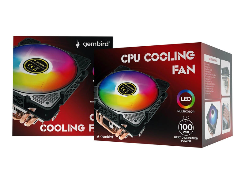 Gembird Huracan X140 - processor cooler - CPU-Luftkühler