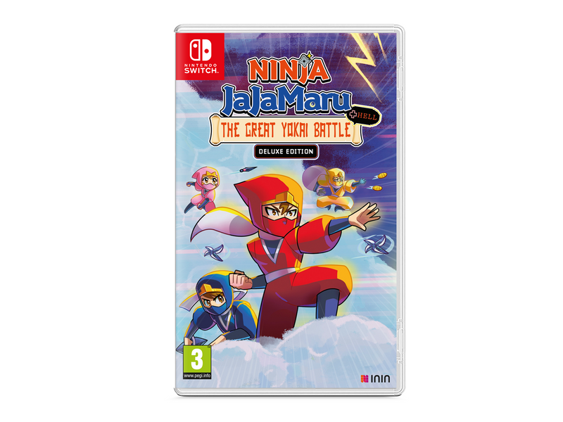Ninja JaJaMaru: The Great Yokai Battle + Hell - Deluxe Edition - Nintendo Switch - Abenteuer - PEGI 3