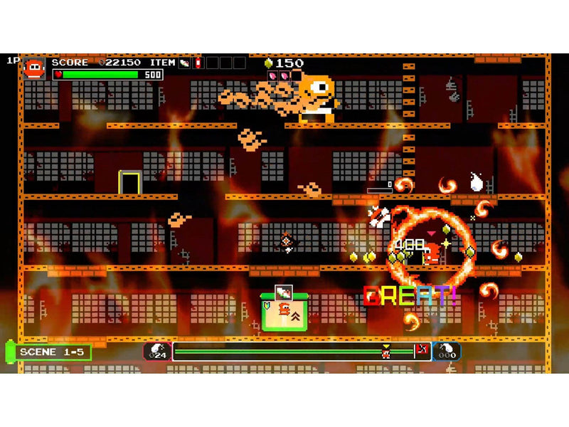 Ninja JaJaMaru: The Great Yokai Battle + Hell - Deluxe Edition - Nintendo Switch - Abenteuer - PEGI 3