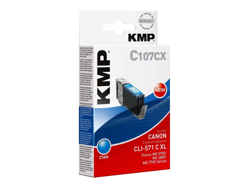KMP C107CX - Tintenpatrone Cyan