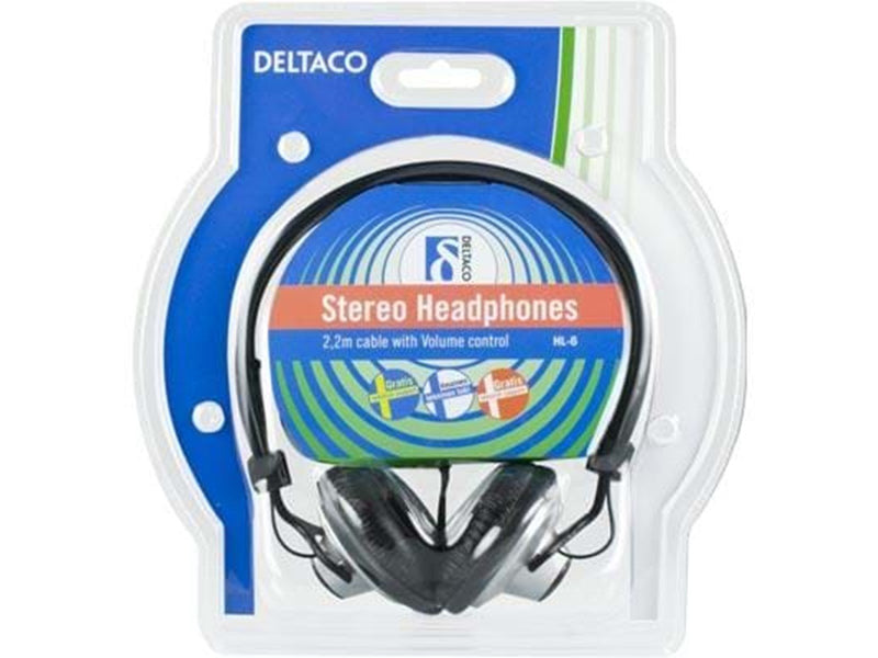 Deltaco Headset HL-6