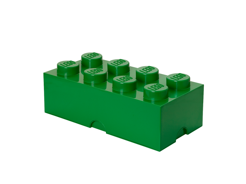 LEGO STORAGE BRICK 8 - GREEN