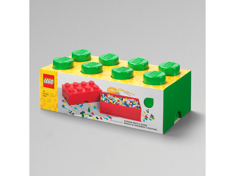 LEGO STORAGE BRICK 8 - GREEN