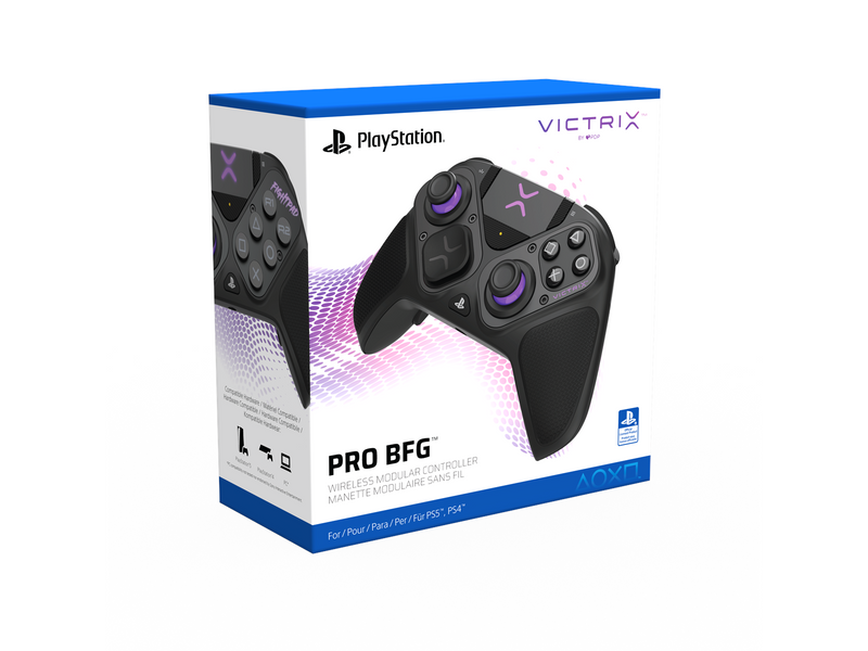 PDP Victrix Pro BFG - Black - Wireless Controller - Sony PlayStation 4