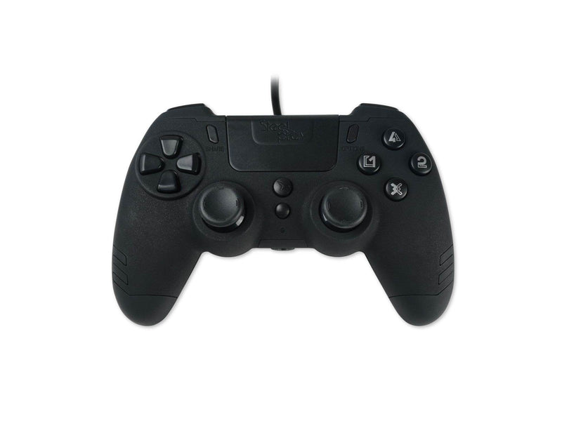 Steelplay Slim Pack Wired Controller - Black - Wired Controller - Sony PlayStation 4