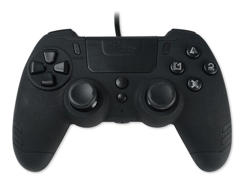 Steelplay Slim Pack Wired Controller - Black - Wired Controller - Sony PlayStation 4