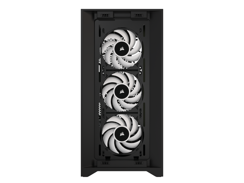 Corsair iCUE 4000D RGB Airflow TG - Black - Gehäuse - Miditower - Schwarz