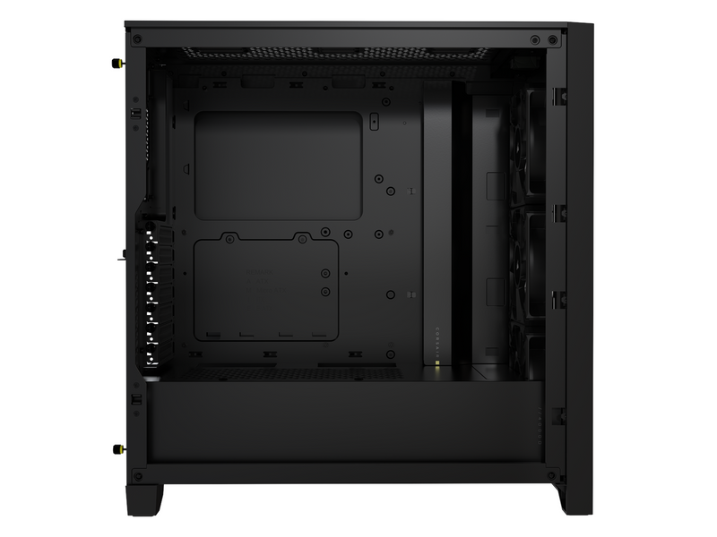 Corsair iCUE 4000D RGB Airflow TG - Black - Gehäuse - Miditower - Schwarz