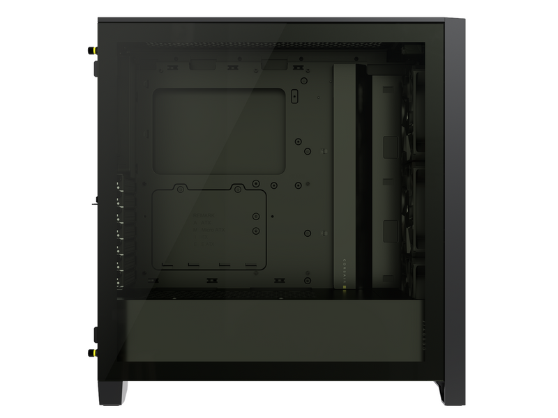 Corsair iCUE 4000D RGB Airflow TG - Black - Gehäuse - Miditower - Schwarz