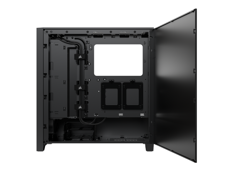 Corsair iCUE 4000D RGB Airflow TG - Black - Gehäuse - Miditower - Schwarz