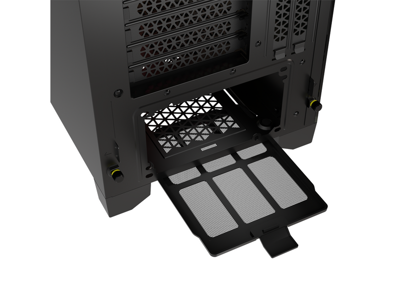 Corsair iCUE 4000D RGB Airflow TG - Black - Gehäuse - Miditower - Schwarz