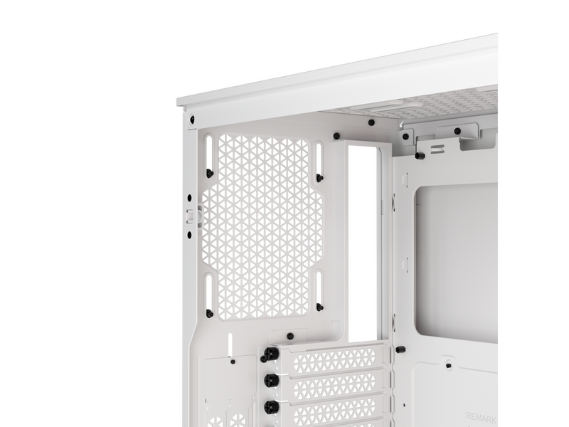 Corsair iCUE 4000D RGB Airflow TG - White - Gehäuse - Miditower - Weiß