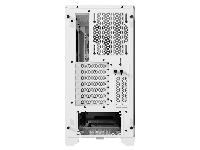 Corsair iCUE 4000D RGB Airflow TG - White - Gehäuse - Miditower - Weiß